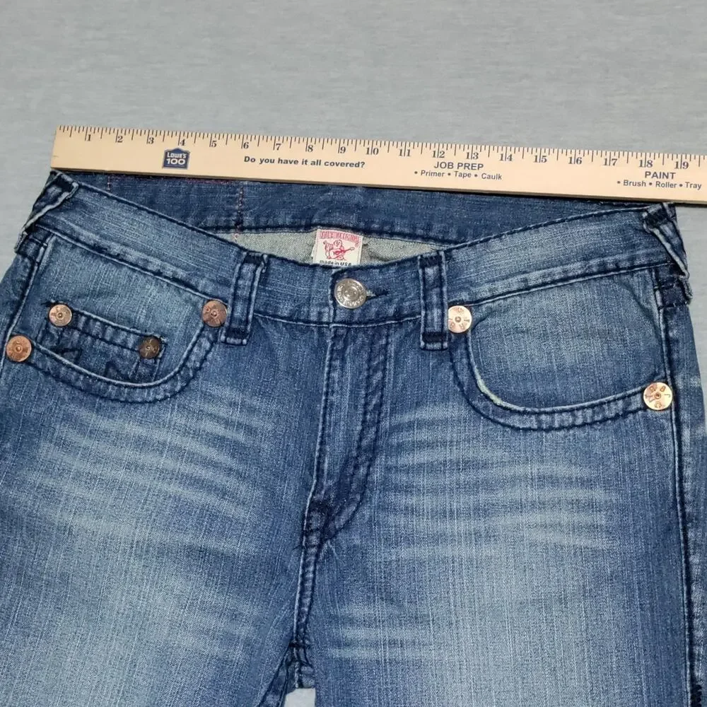 Vintage True Religion Bobby Super T Blue Denim Men’s Size 38 x‎ 34 Made In USA